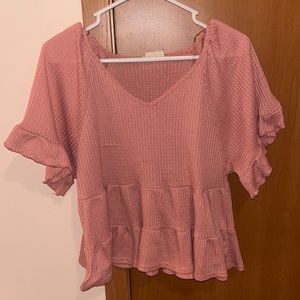 Pink Altard State short sleeve
